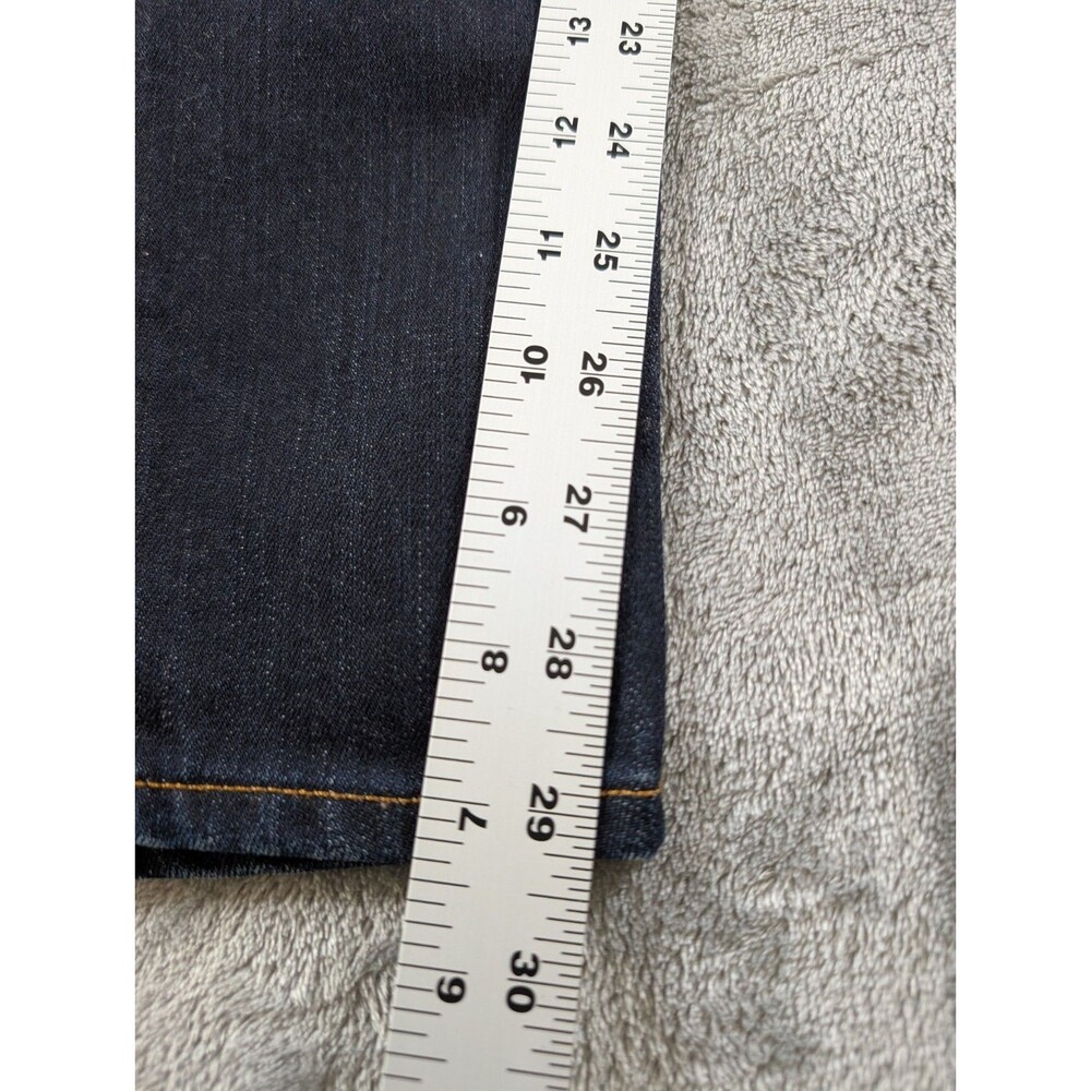 J Crew Toothpick Skinny Jeans Womens 27 Mid Rise Dark Wash Stretch Denim - Picture 10 of 11